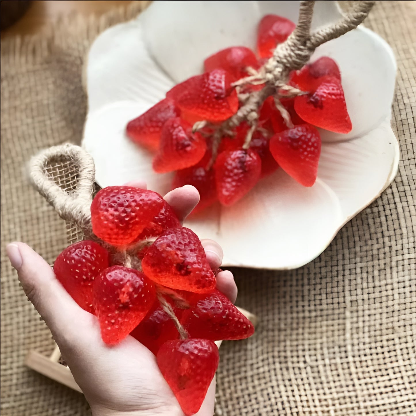 Strawberry Cluster Soap