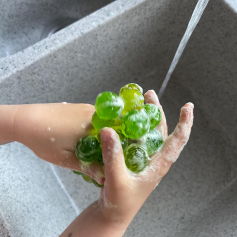 Green Grape Cluster Soap