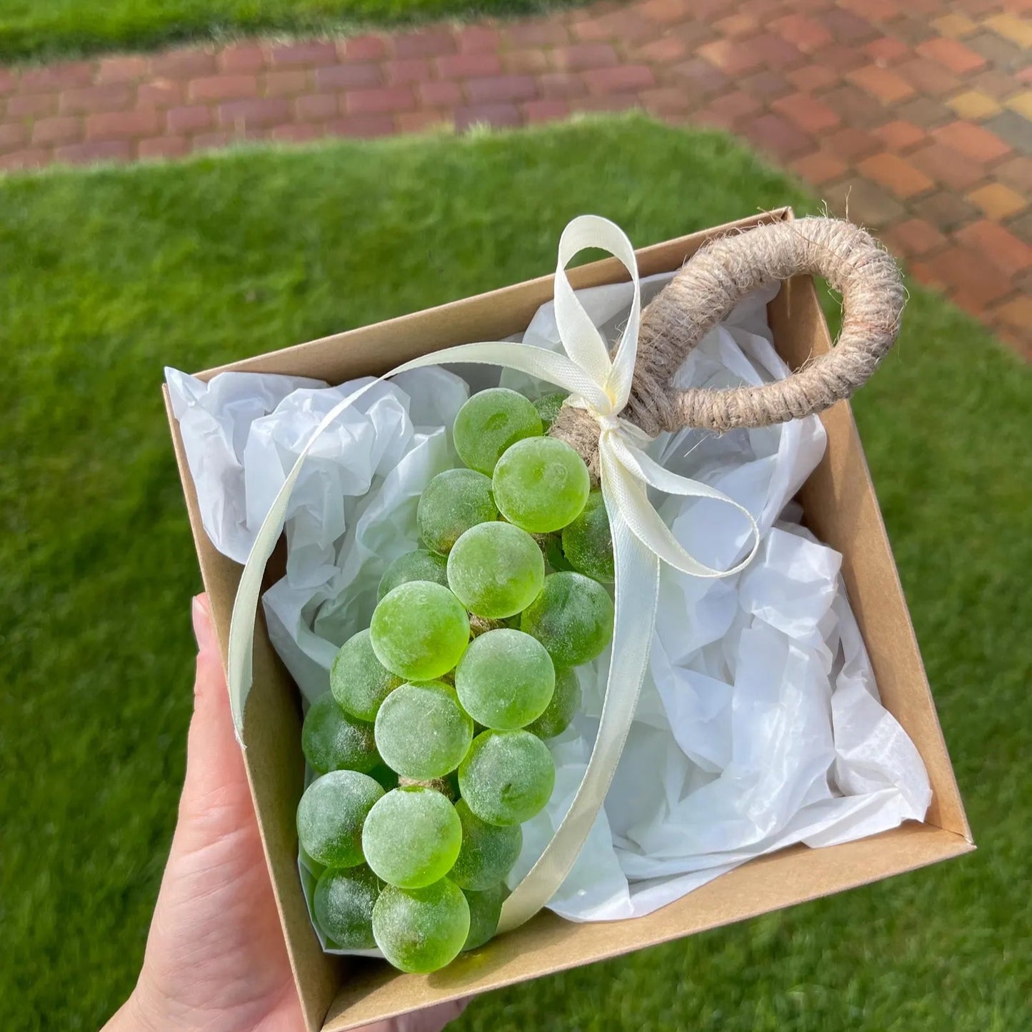 Green Grape Cluster Soap