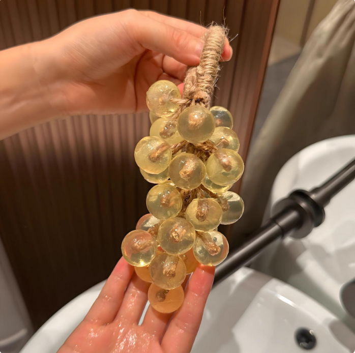 Yellow Grape Cluster Soap